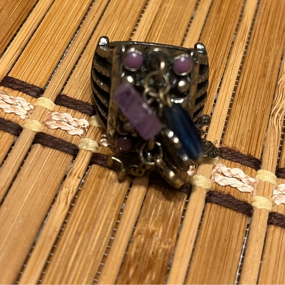 Lucky Brand Charm Ring 7 - Picture 2 of 6